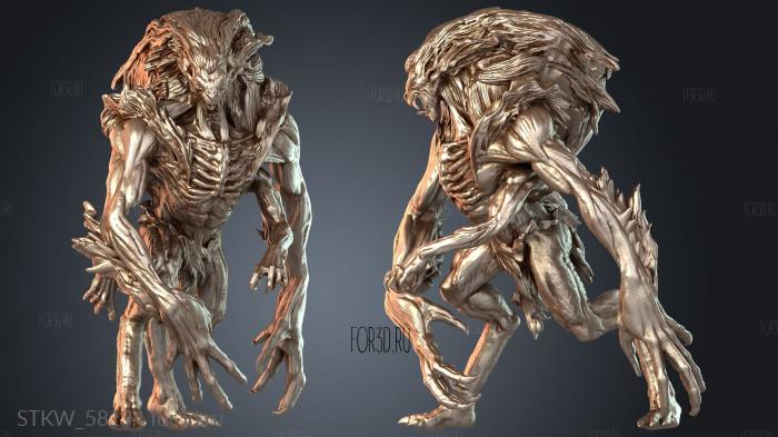 STKW_58134 stl model for CNC