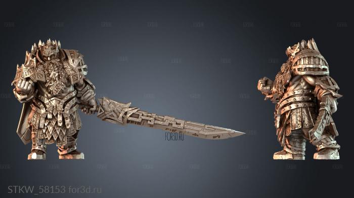 STKW_58153 stl model for CNC