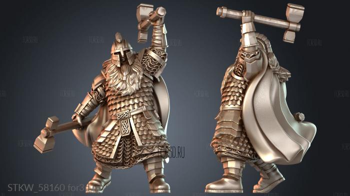 STKW_58160 stl model for CNC