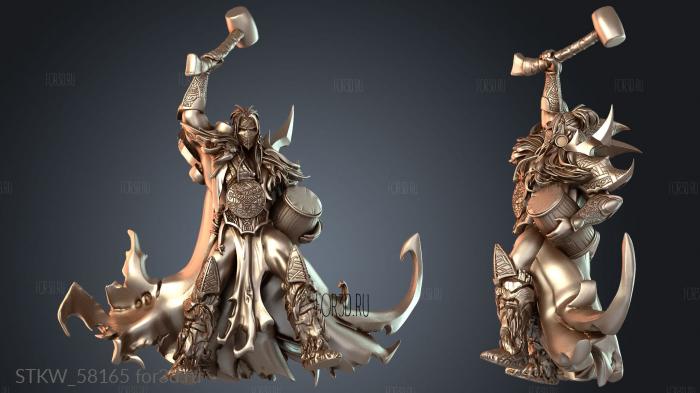 STKW_58165 stl model for CNC