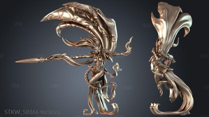 STKW_58166 stl model for CNC