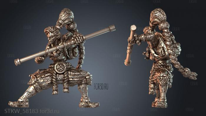 STKW_58183 stl model for CNC