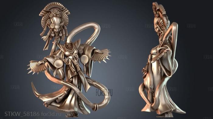 STKW_58186 stl model for CNC