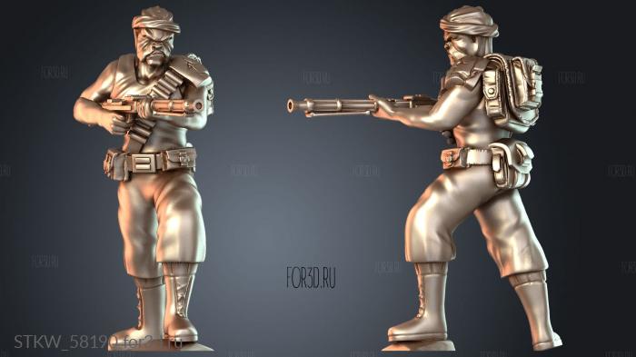 STKW_58190 stl model for CNC