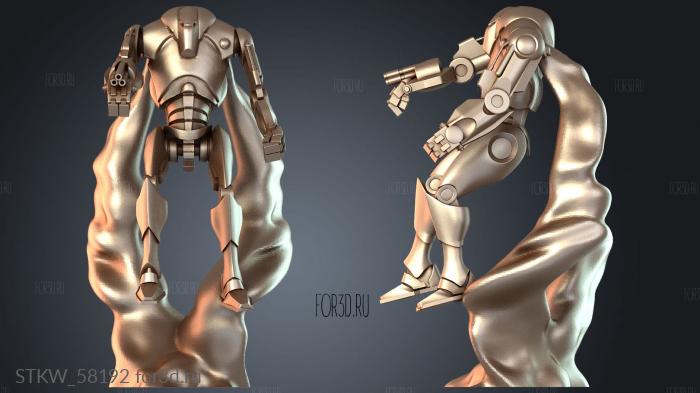 STKW_58192 stl model for CNC