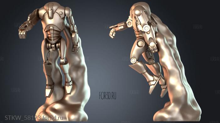 STKW_58193 stl model for CNC
