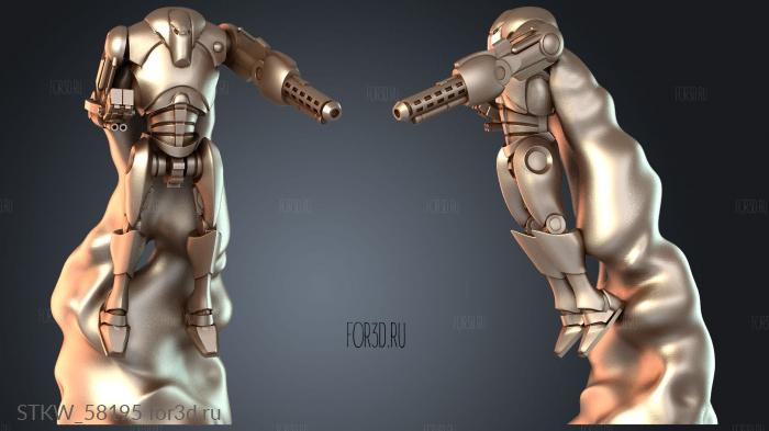 STKW_58195 stl model for CNC