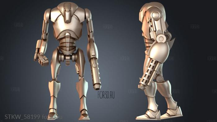 STKW_58199 stl model for CNC