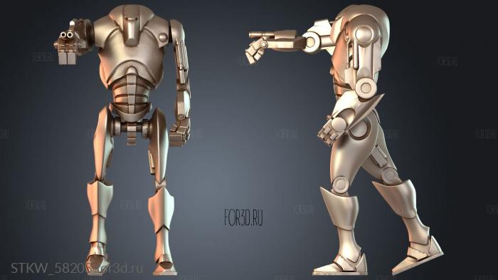 STKW_58203 stl model for CNC