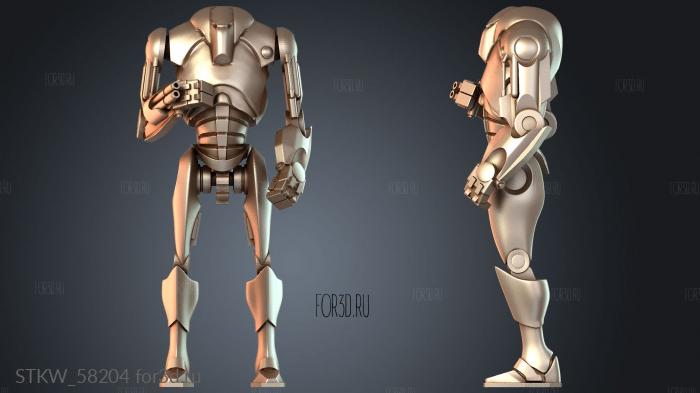 STKW_58204 stl model for CNC
