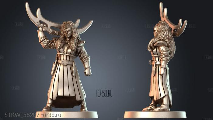 STKW_58207 stl model for CNC