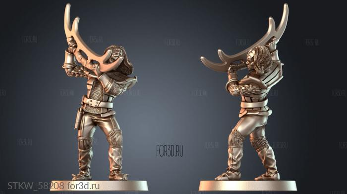 STKW_58208 stl model for CNC