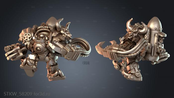 STKW_58209 stl model for CNC