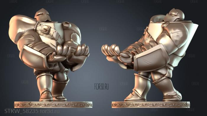 STKW_58235 stl model for CNC