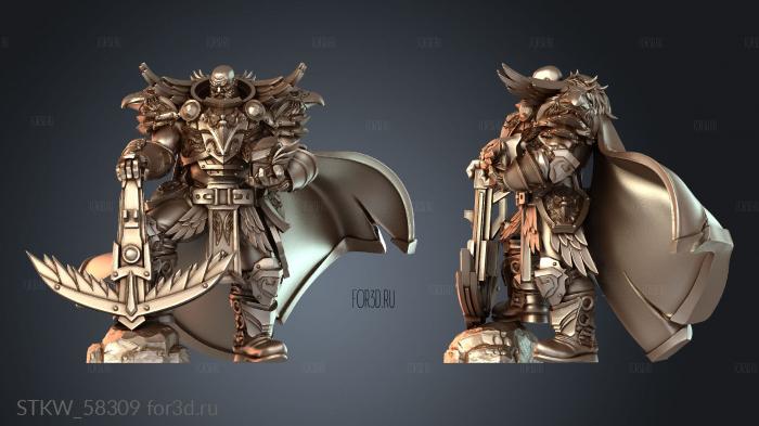 STKW_58309 stl model for CNC