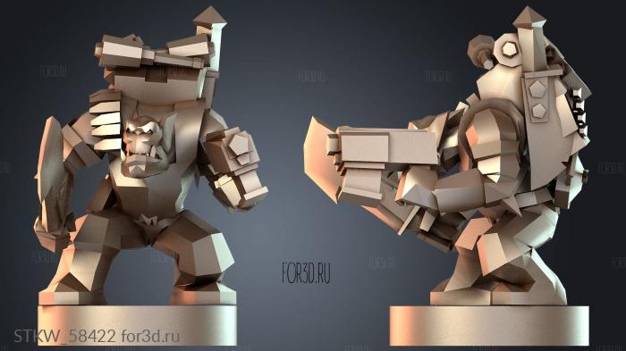 STKW_58422 3d stl модель для ЧПУ