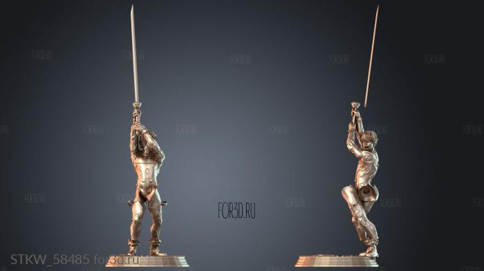 STKW_58485 stl model for CNC