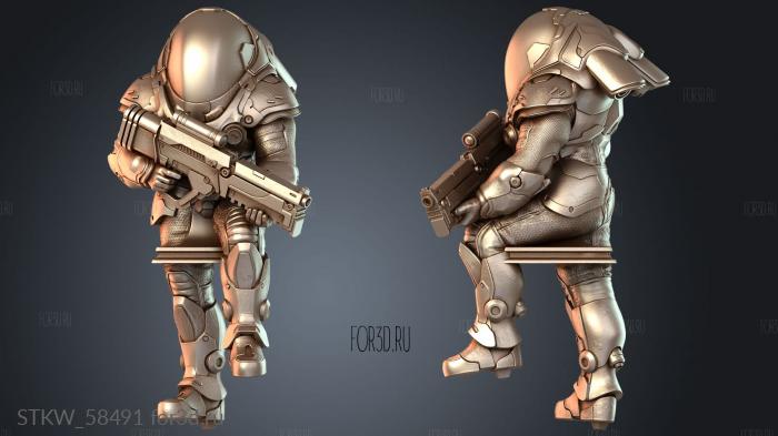 STKW_58491 stl model for CNC