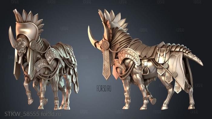 STKW_58555 stl model for CNC