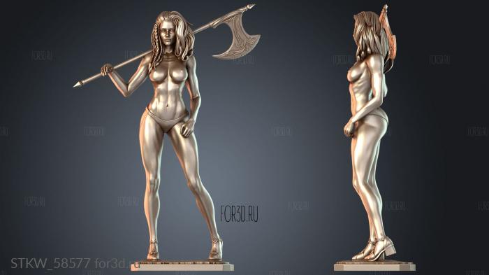 STKW_58577 stl model for CNC