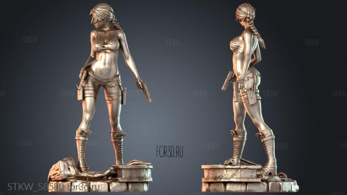 STKW_58580 stl model for CNC