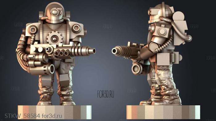 STKW_58584 stl model for CNC
