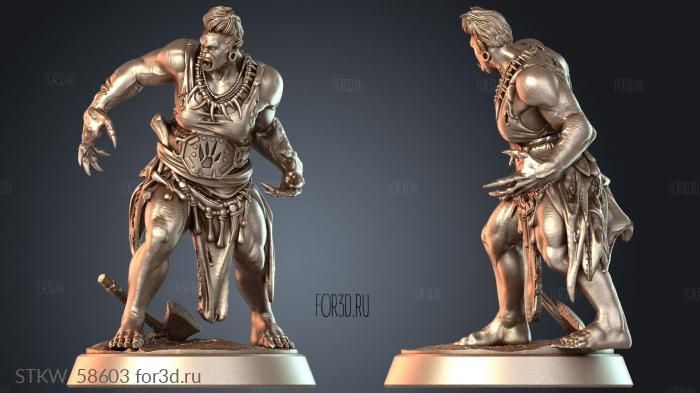 STKW_58603 stl model for CNC