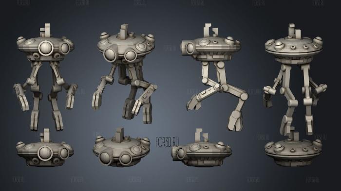 Ember Squad Droid stl model for CNC