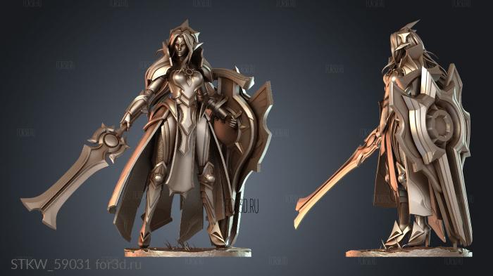 STKW_59031 stl model for CNC