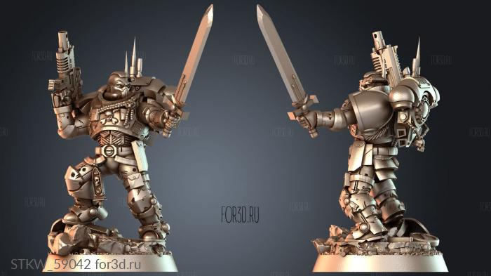 STKW_59042 stl model for CNC