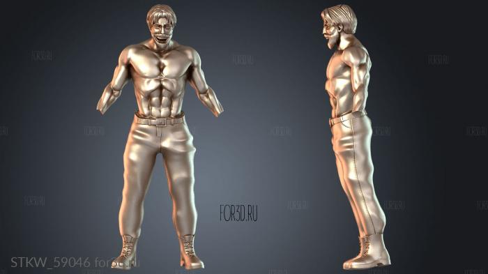 STKW_59046 stl model for CNC