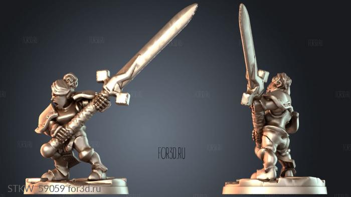 STKW_59059 stl model for CNC