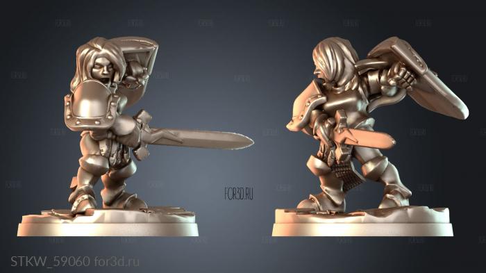 STKW_59060 stl model for CNC