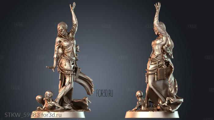 STKW_59083 stl model for CNC