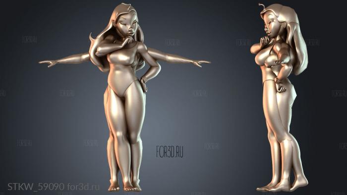 STKW_59090 stl model for CNC