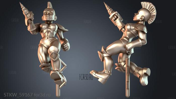 STKW_59167 stl model for CNC