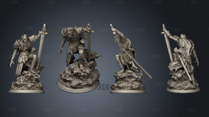 Enemy Shadow Overlord stl model for CNC