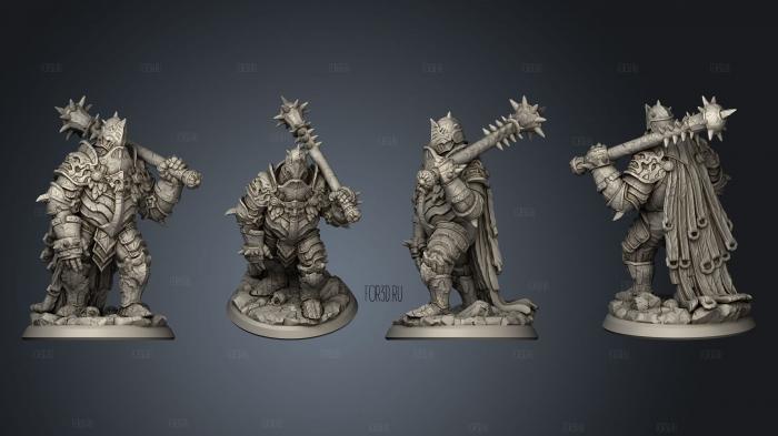Enemy Spectral Knight stl model for CNC
