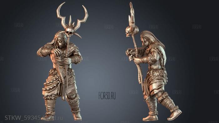 STKW_59345 stl model for CNC