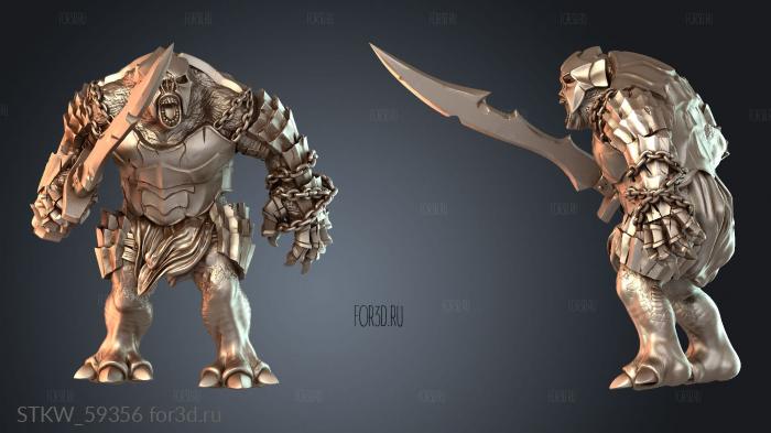 STKW_59356 stl model for CNC