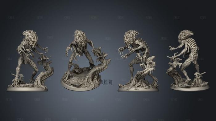 Enemy The Sight Keeper 50 mm stl model for CNC