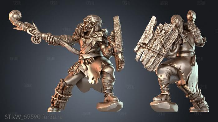 STKW_59590 stl model for CNC