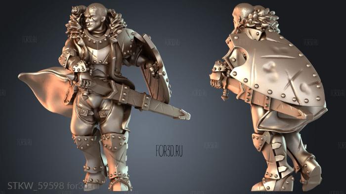 STKW_59598 stl model for CNC