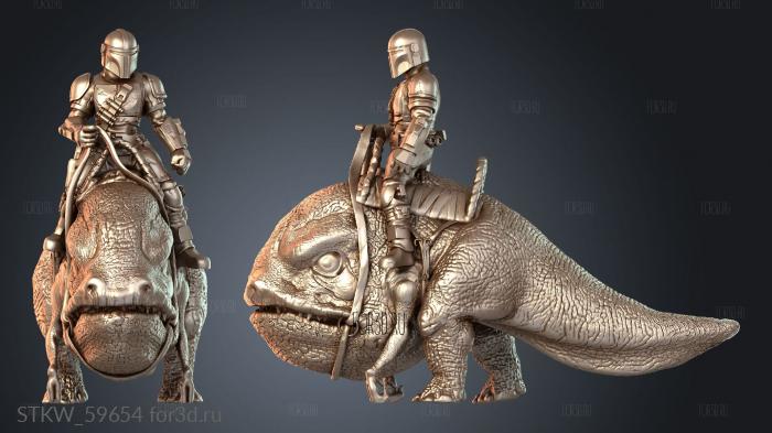 STKW_59654 stl model for CNC