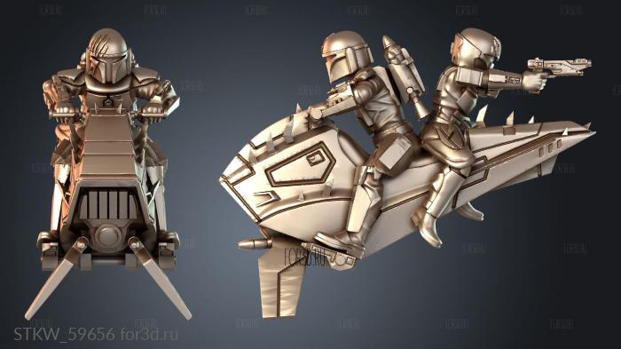 STKW_59656 stl model for CNC