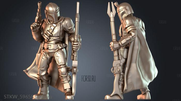 STKW_59658 stl model for CNC