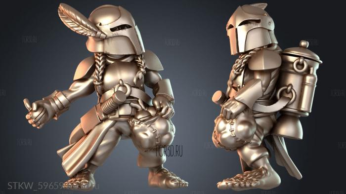STKW_59659 stl model for CNC
