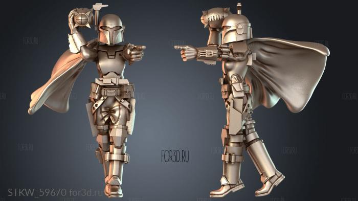 STKW_59670 stl model for CNC