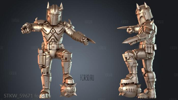 STKW_59671 stl model for CNC