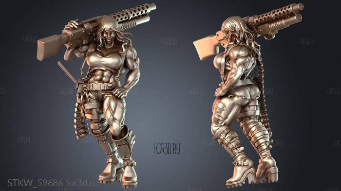 STKW_59686 stl model for CNC